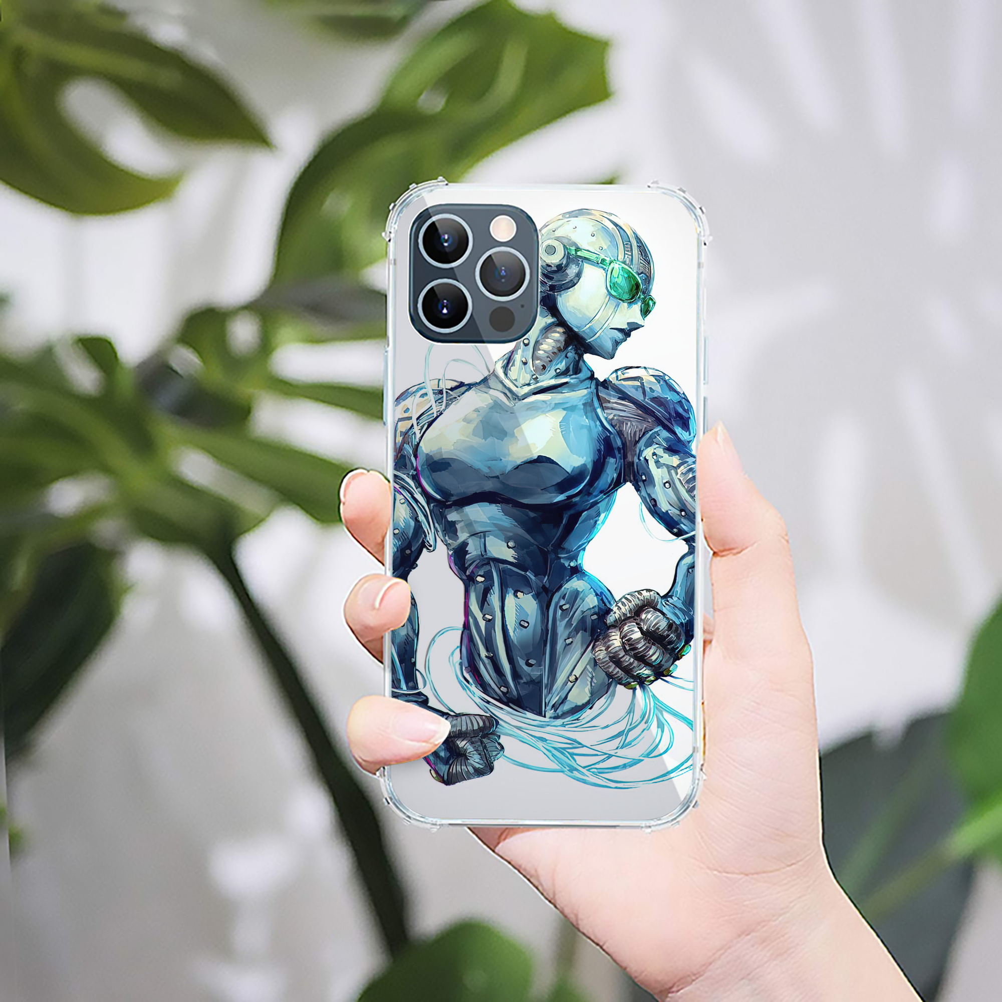 （画像用） ジョジョの奇妙な冒険 JoJo's Bizarre Adventure 【iPhone 12シリーズ対応】透明スマホケース（クリアソフトケース）